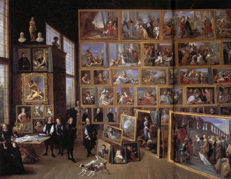 David Teniers Archduke Leopold Wihelm's Galleries at Brussels china oil painting image